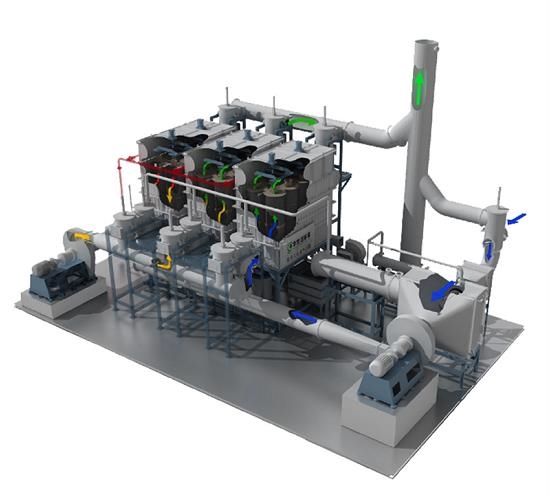 活性炭纤维吸附回收设备